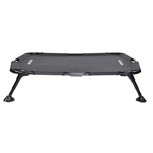 Image of Momarsh Home Cot Breeze Elevated Pet Bed | Non Slip Feet with Breathable Mesh | Portable Dog Cot | Hot Spot Reducing | All in One Large Dog Bed for Indoor and Outdoor Use