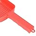 MOPFOL Red Plastic Gravel Sand Shovel Aquarium Sand Scooper Fish Tank Gravel Strainer Cleaning Tool