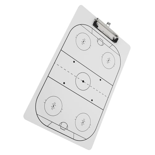 NULYLU Ice Hockey Board Soccer Whiteboard for Coaches Dry Erase Clipboard Ice Hockey Board Hockey White Board Dry Erase Board Basketball Scoreboard Dry Erase Basketball Clipboard