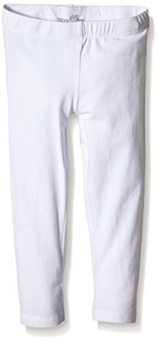 Happy Girls Basic Jersey Leggings Blanc (weiß), 10 ans (Taille fabricant: 146)