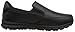 Skechers mens Nampa-groton Food Service Shoe, Black Polyurethane, 11 US