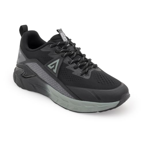 Image of Ozark Trail Running Shoes for Men in Black & Blue | Low-Cut Outdoor