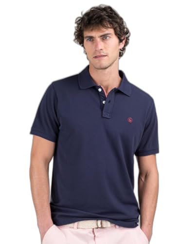 El Ganso Polo Piqué Garment Dyed Marino