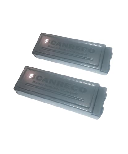 Kit baterías Scanreco 592 recargables 2000 mAh de alta autonomía para grúa