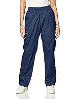 Dickies Womens Signature Elastic Waist Medical Scrubs Pants, Navy, Medium US