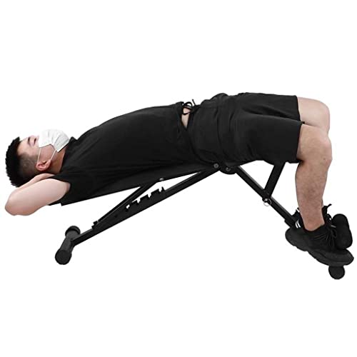 QWVDS Verstelbare Full Body Workout Bank Opvouwbare Bank Multifunctionele Utility Halterbank - Image 4