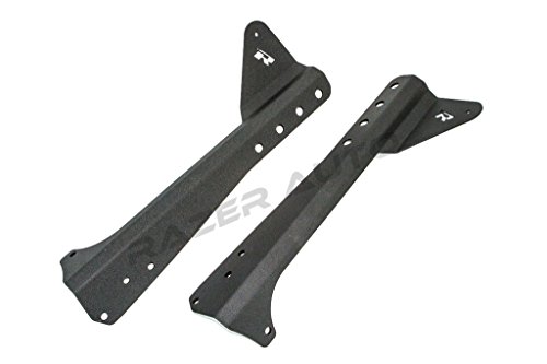 Razer Auto 50 Inch LED Light Bar Windshield Mounting Brackets Compatible with 1997 to 2006 Jeep Wrangler TJ