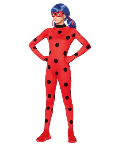 Spirit Halloween Kids Ladybug Costume - Miraculous: Tales of Ladybug & Cat Noir, Girls, Size CHILD LARGE Standard, Multicolor