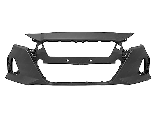 BUMPERS THAT DELIVER - Primered, Front Bumper Cover Fascia Compatible with 2019 2020 2021 2022 Nissan Altima S SL SR SV 19 20 21 22, NI1000324