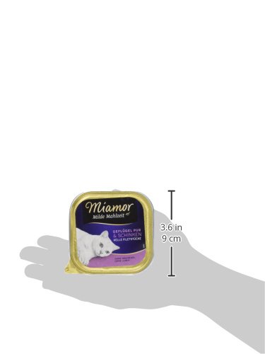 Miamor Milde Mahlzeit Geflügel Pur & Schinken 16x100g