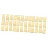 NUOBESTY 3sets Self Adhesive Hole Reinforcement Stickers for Loose Leaf Paper Transparent Repair Labels and Easy to Use for School and Office Supplies 12sheets*3