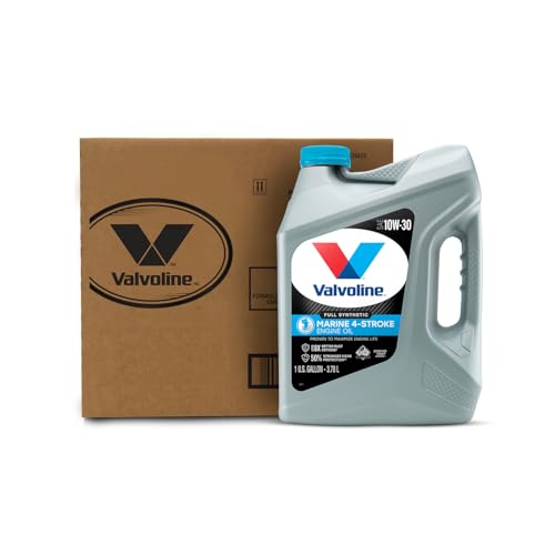 Image of Valvoline 4-Stroke Marine Full Synthetic Engine Oil 1 Gallon (Pack of 3)