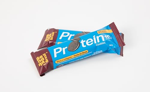 Banana Brasil Display Barra De Proteína Supino Protein Baunilha Com Crispies - 12 Unidades De 30G