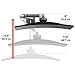 Ergotron – HX Premium Heavy Duty Monitor Arm, Single Monitor VESA Desk Mount – for Flat or Slight Curved Ultrawide Monitors Up to 49 inches, 20 to 42 lbs – Standard Pivot, Polished Aluminum