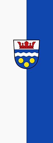 Drapeau Langenbach vertical 400x150cm pour pavoiser vos événements - 2
