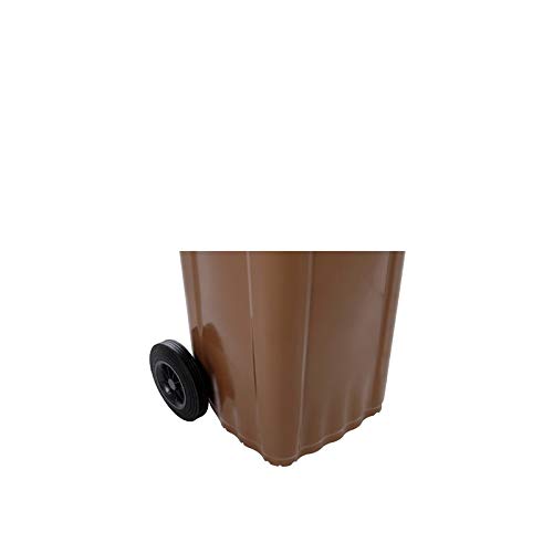 SSI Contenedor Basura 120 litros (Marrón)