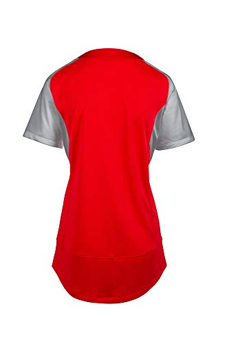 Image of Mizuno Aerolite 2-Button Fastpitch Fastpitch Softball Jersey