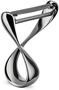 Alessi 18/10 Stainless Steel Mirror Polished "Sfrido" Peeler, Silver