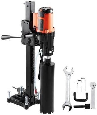 Happybuy Diamond Core Drilling Machine, 8in Wet & Dry, 750RPM, 2500W, for Concrete Brick Block Stone Drilling