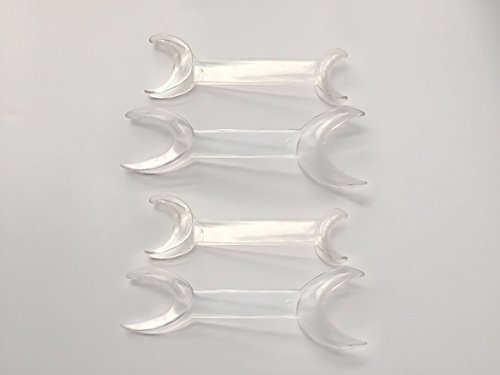 Airgoesin 4Pcs/2Sets Dental Double-Headed T-Shape Intraoral Cheek Lip Retractor Mouth Opener #TOP2