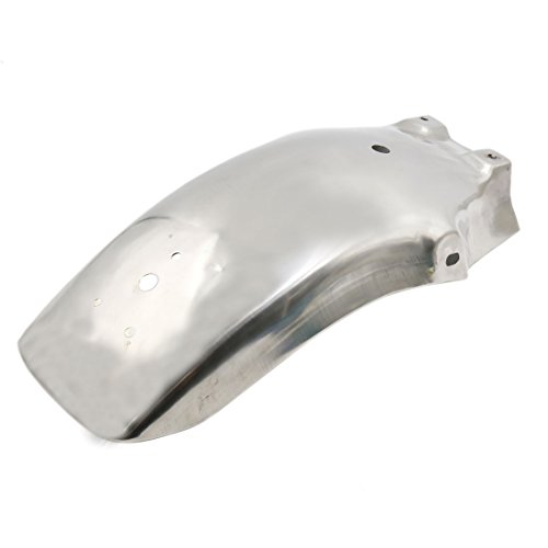 Image of uxcell Stainless Steel Motorcycle Rear Wheel Fender Splash Guard Mudguard for CM