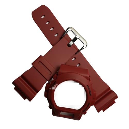 [XGYOMVB] �V���R���J�o�[ GW-6900A G-6900B GLX-6900GB GLS-6900 �����P�[�X + �X�g���b�v DW6900 �ƌ݊��� DIY �A�N�Z�T���[ �X�N���[���v���e�N�^�[(Red-B)