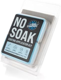 The Rag Company - No Soak Coating Applicator Kit - Microfiber Coating Sponges...