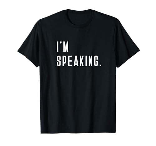 Im Speaking Gifts para mujeres, niñas, adolescentes, jóvenes y niños Camiseta