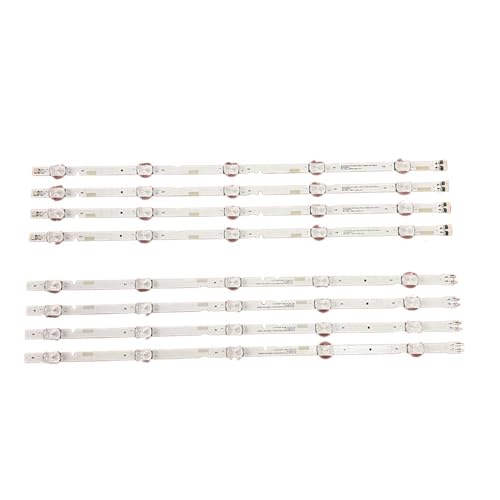RTRCAGAKM Striscia di retroilluminazione a LED Adatta for Samsung UN50J5200AF UN50M5300AF UE49M5000AK UN49J5290AG UN49J5200AG BN96-46572A 46573A V8DN-490SMA-R1(Kit 8pcs for 1 TV)