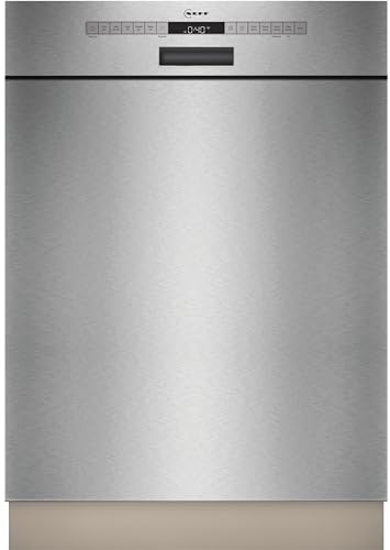 NEFF S127YAS03E, N 70, Smarter Unterbau-Geschirrspüler, 60 cm, Spülmaschine mit Besteckkorb, Made in Germany, Zeolith-Trocknung, besonders leise, Oberkorb höhenverstellbar, Schmutzerkennung, Aqua Stop
