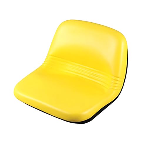 Seat Assembly Vinyl Yellow fits John Deere GT242 GT262 GT275 LX172 LX176 LX178 LX186 LX188 AM115813