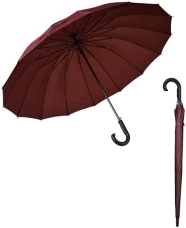 Guarda Chuva Grande Reforçado Bengala Automático Unissex Resisten...