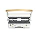 Beautiful 2-in-1 Panini Press & Grill, White Icing by Drew Barrymore – Compact Electric Grill & Sandwich Maker with Nonstick Plates, Opens Flat for Grilling, Easy to Clean, Modern Countertop Design