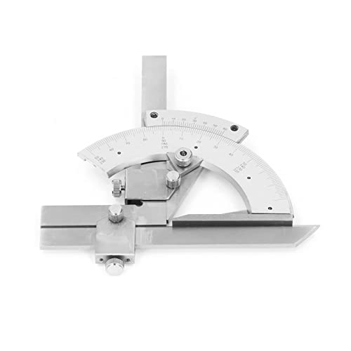 Transportador Vernier para Medir Ángulos 0-320° miniatura 7
