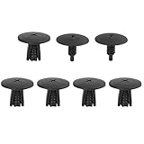X AUTOHAUX 7 Pcs Car Plastic Retainer Clips Deflector Panel Trim Clip for VW Golf MK3 98-12