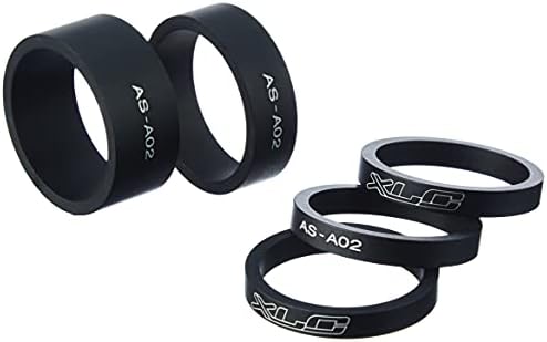 XLC Lenkkopferweiterung A-Head Spacer-Set As-a02 3x5/1x10/1x15 Mm 1 1/8 Zoll Extension for Steering