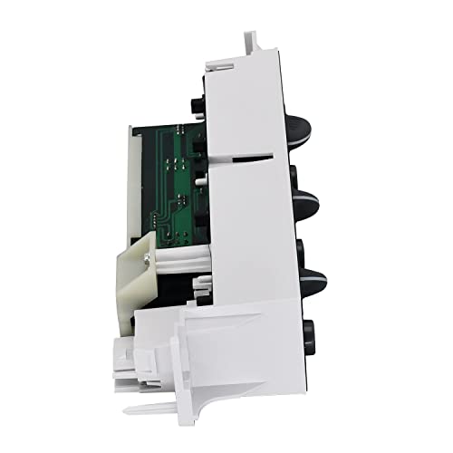 599-006 A/C Heater Climate Control Panel Module Compatible With Chevrolet Chevy C1500 C2500 Suburban Tahoe Compatible With Gmc Yukon 1996-2000 Replace 9378805 15-72547 W/Rear Window Defogger Switch #TOP3