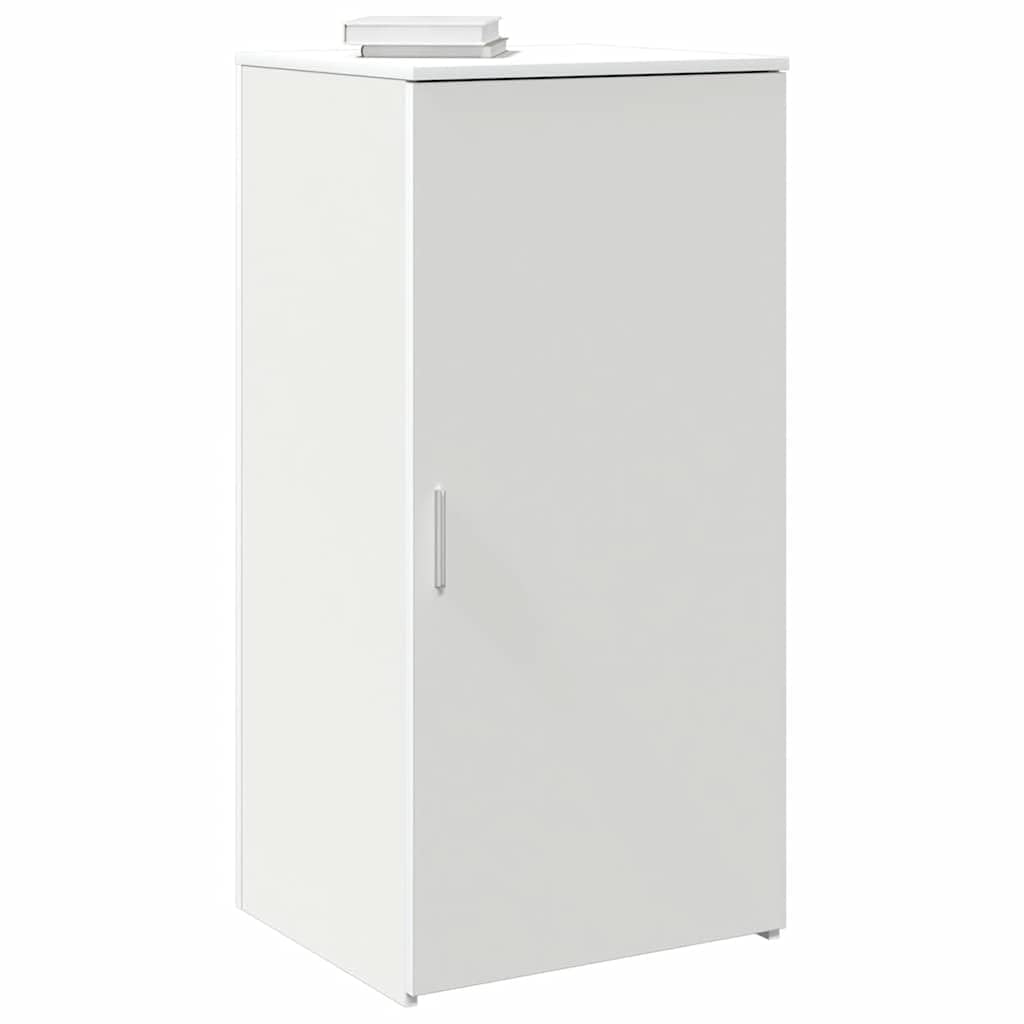 vidaXL Armadio in legno di ingegneria bianco 50x45x103,5 cm