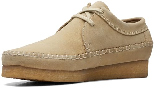 Clarks Men's Weaver Shoes Maple Suede4
