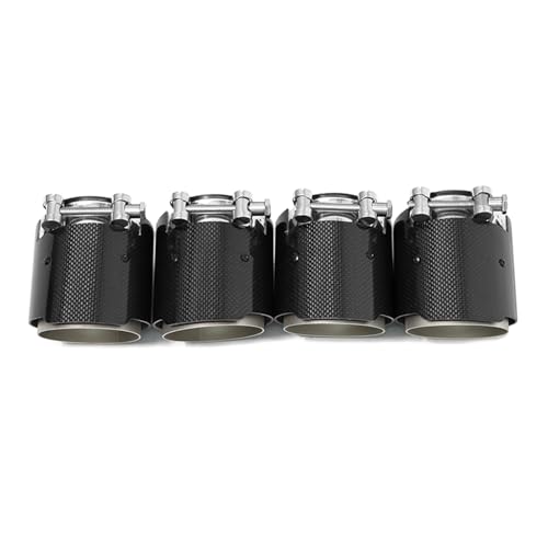 Embout d'échappement carbone mat 70mm idéal pour vos sorties sur circuit en BMW M4 F82