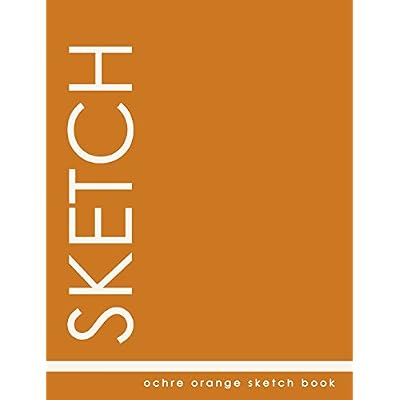 Ochre Orange Sketch Book