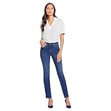 NYDJ womens Sheri Slim Jeans, Cooper, 8 US