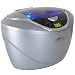 Gemoro 1791 Sparkle Spa Pro 750ml Professional Ultrasonic Machine with 5 Cleaning Cycles and Gray Slate Digital Timer