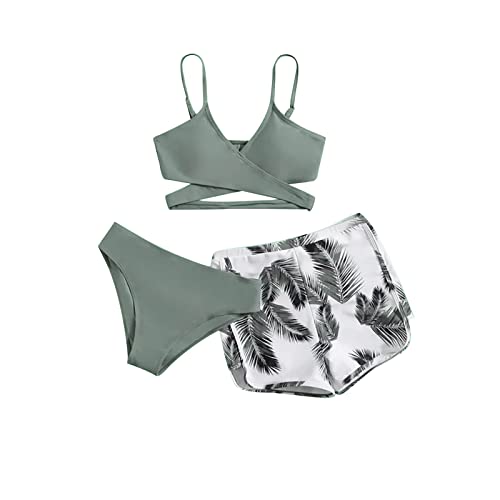 maisdgop High Waisted Bikini Sets for Women Sporty Two Piece Swimsuits Comfy Color Block Bathing Suit Sexy Sling Beachwear
