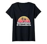 Photo Gallery donna regalo nipoti - sunshine and grandkids maglietta con collo a v Photo Gallery donna regalo nipoti - sunshine and grandkids maglietta con collo a v