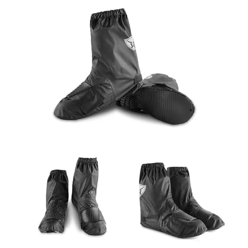 Cubiertas impermeables antideslizantes para zapatos, gruesas, para motocicleta y ciclismo, ajuste perfecto con banda elástica miniatura 4