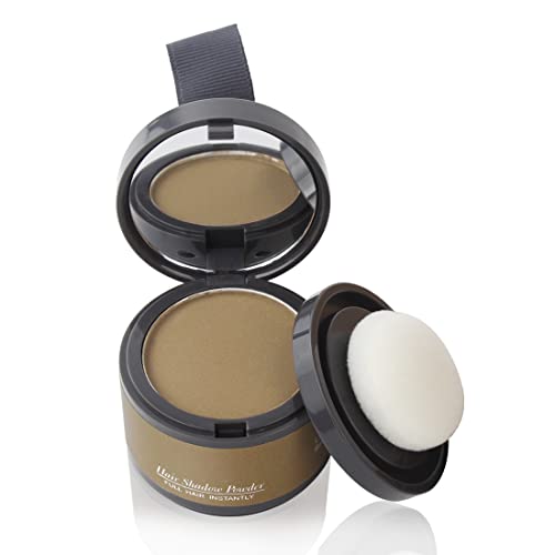 Sovoncare Instantly Hairline Powder, Hairline Shadow Gray Hair Coverage Touch Up Hair Powder For Thinning Hair For Women Hair Root Touch Up Powder Hair Root Cover Up Conceals Hair Loss Thin Hair Cover Powder Blonde #TOP7