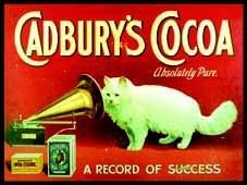 Cadbury's Cocoa Absolutely Pure - A Record Of Success - Mini Metal Wall Sign