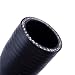 VLOCEMNYE Silicone Radiator Tube Water Hose for Fiat Abarth 500 595 695 All Versions MT Black