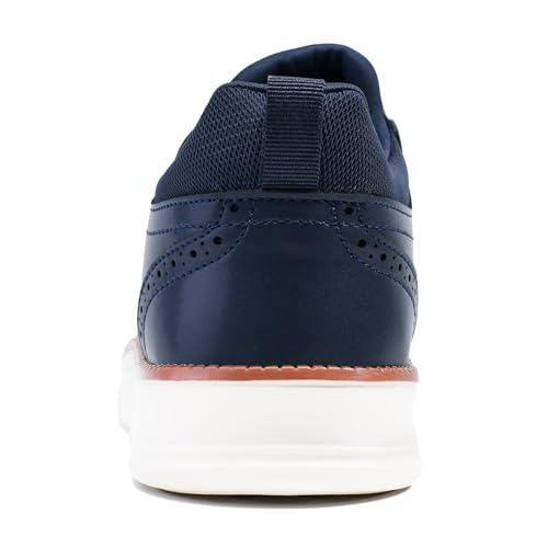 Image of Men's Dress Sneakers Oxfords Shoes Business Wingtip Casual Walking Brogue Shoes